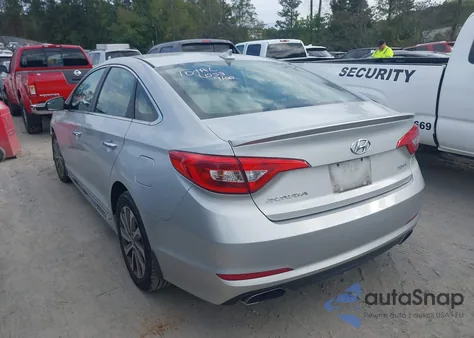2017 Hyundai Sonata Sport from USA, damaged, VIN 5NPE34AF2HH487823